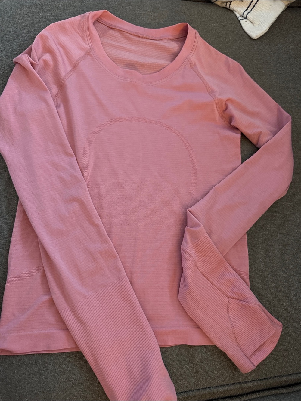 lululemon athletica swiftly tech Mauve Pink Long-Sleeve Performance Top
